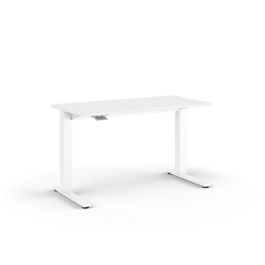 Float Height-Adjustable Standing Desk (24”D X 48”W) – Ergonomic Sit-Stand Desk with Easy Adjustability