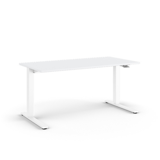 Float Standing Desk – Ergonomic Height-Adjustable Sit-Stand Desk (30” D x 60” W) for Home & Office